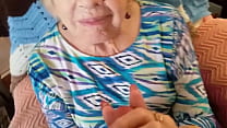 86yo norma happy sucking